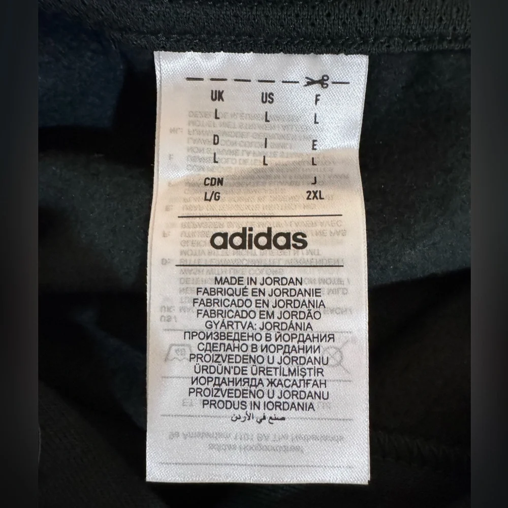 Adidas Green Hoodie with Chest Pocket